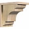 Ekena Millwork New Brighton Rough Sawn Corbel w/Backplate, Douglas Fir, 8"W x 12"D x 12"H COR08X12X12NEB01RDF - alternate 1